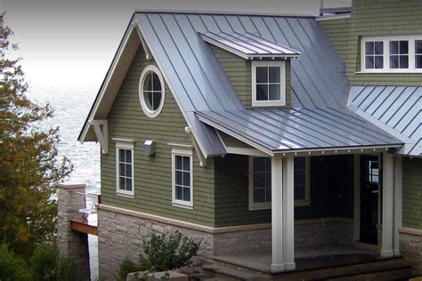 craftsman house with metal roof|metal roofing designs.